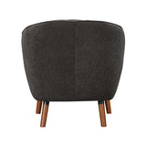 Cutler Charcoal Accent Chair from Homelegance - Luna Furniture
