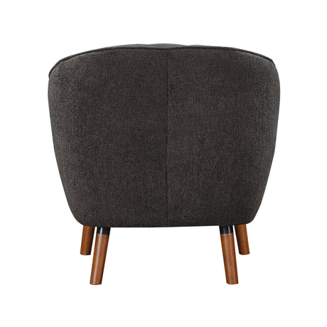 Cutler Charcoal Accent Chair from Homelegance - Luna Furniture