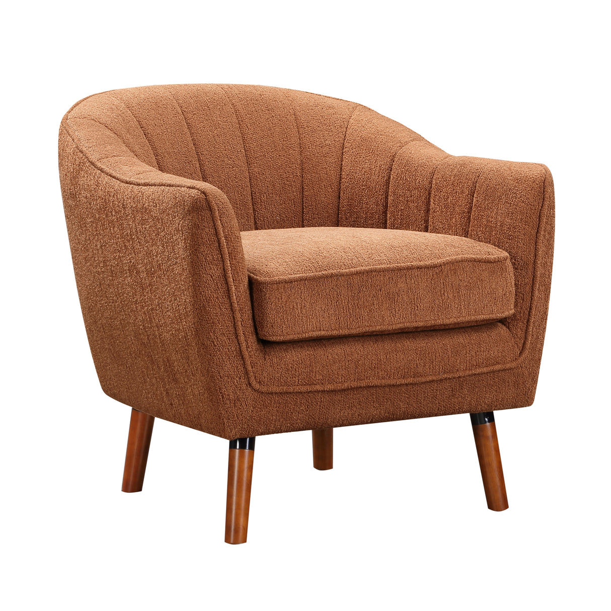 Cutler Rust Accent Chair from Homelegance - Luna Furniture