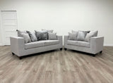 Monroe Dove Sofa & Loveseat from Happy Homes - Luna Furniture