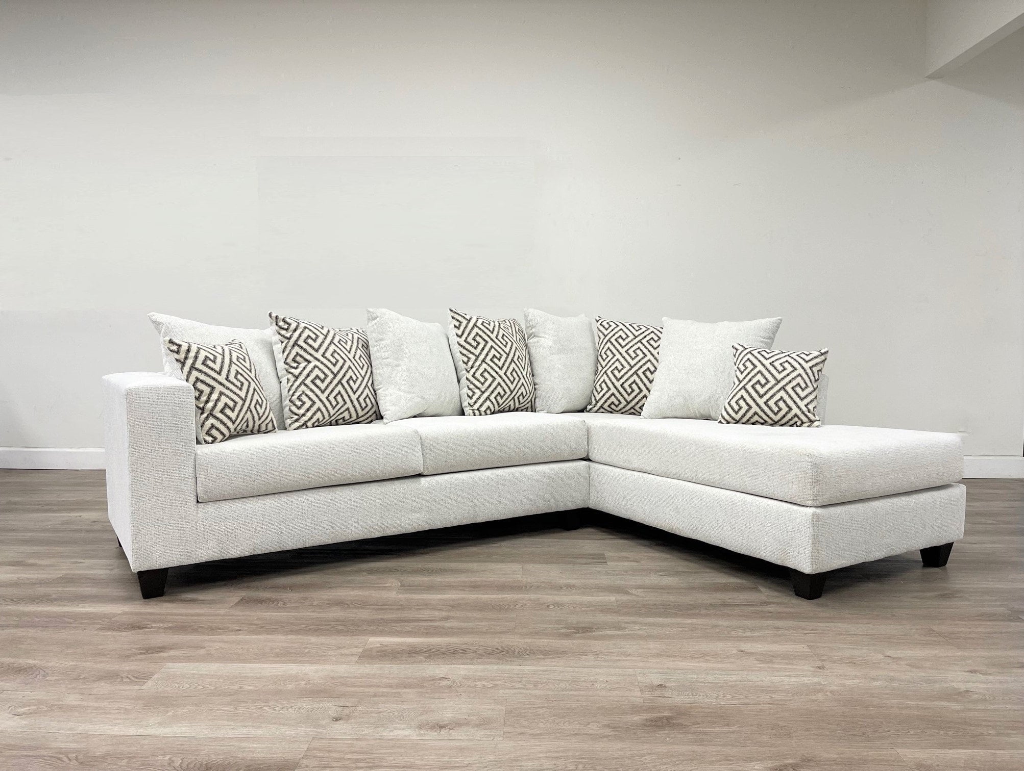 Monroe Stone RAF Sectional from Happy Homes - Luna Furniture