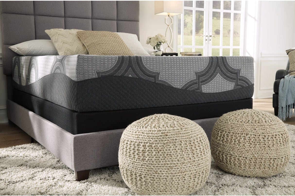 1100 Series Gray Twin Mattress from Ashley - Luna Furniture
