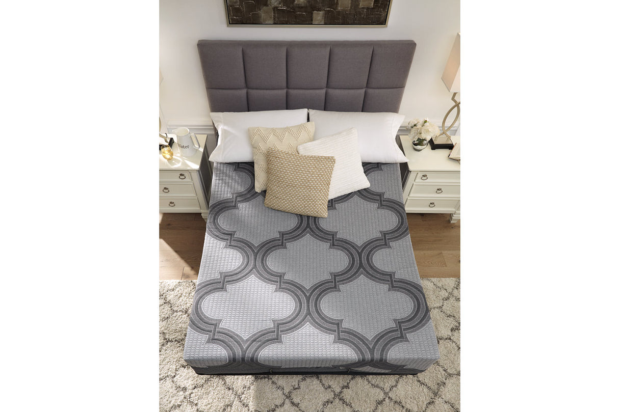 1100 Series Gray Twin Mattress from Ashley - Luna Furniture