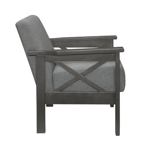 1105GY-1 Accent Chair - Luna Furniture