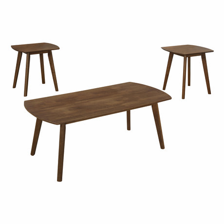 Damala Walnut 3-Piece Pack Occasional Set from Homelegance - Luna Furniture