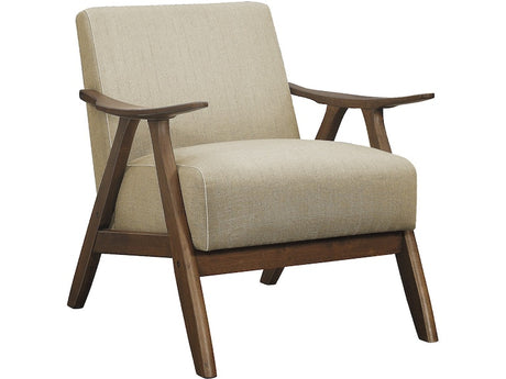 Damala Light Brown Accent Chair from Homelegance - Luna Furniture