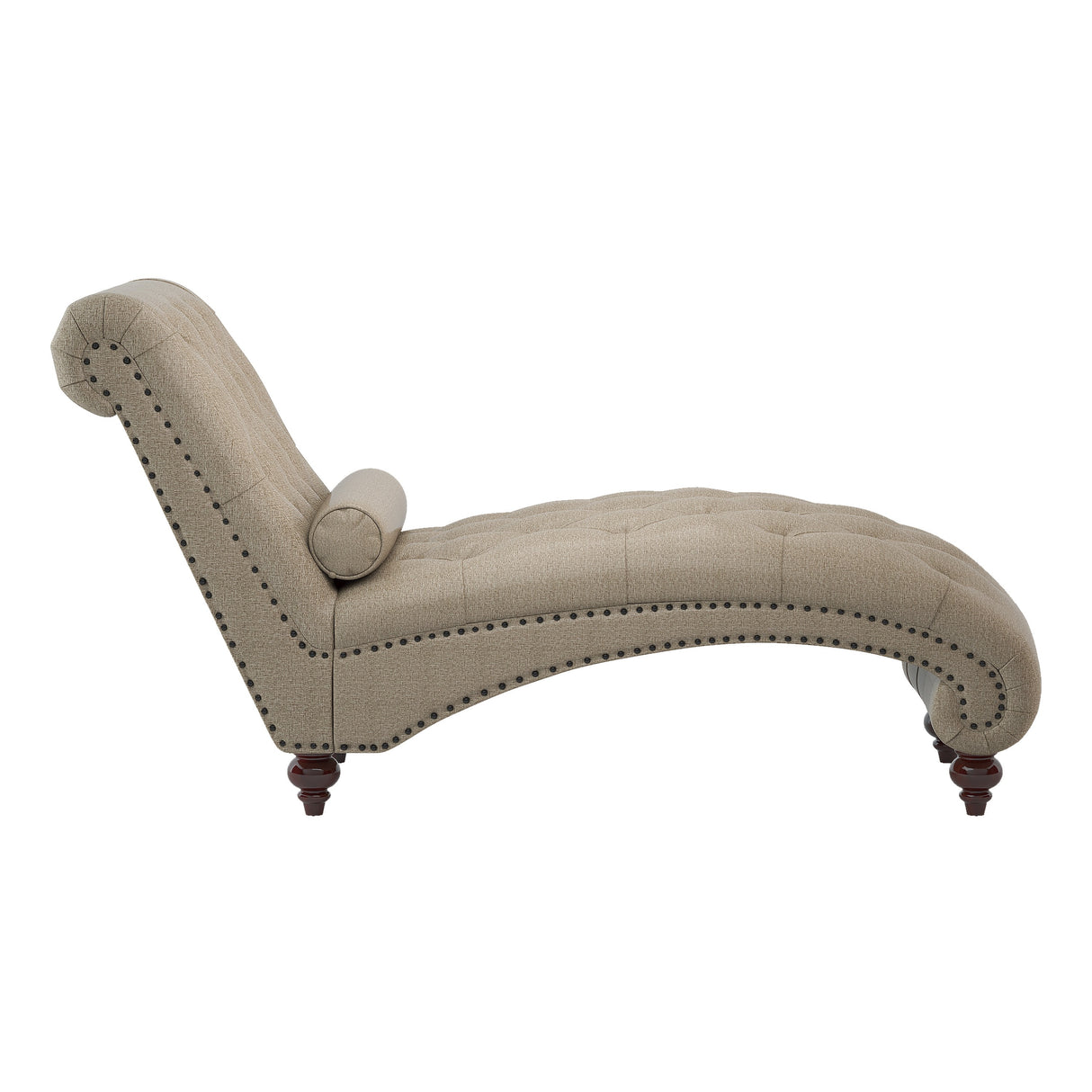Bonne Brown Chaise from Homelegance - Luna Furniture