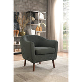 Lucille Gray Accent Chair from Homelegance - Luna Furniture