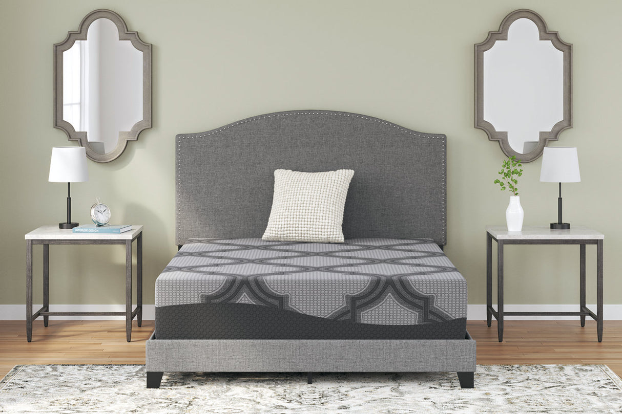 12 Inch Ashley Hybrid Gray King Mattress from Ashley - Luna Furniture