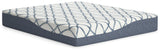 12 Inch Chime Elite 2.0 White/Blue California King Mattress from Ashley Furniture - Luna Furniture