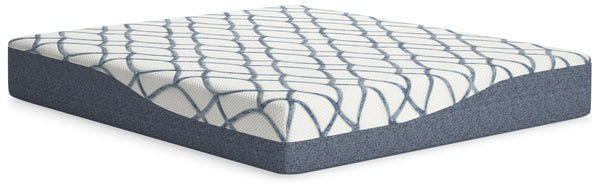 12 Inch Chime Elite 2.0 White/Blue California King Mattress