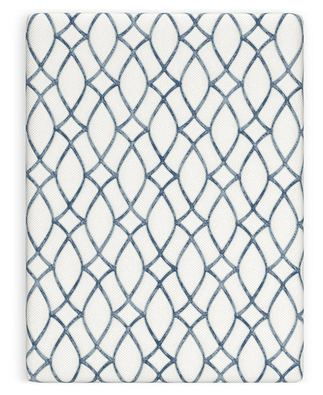 12 Inch Chime Elite 2.0 White/Blue Full Mattress from Ashley - Luna Furniture