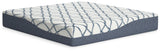 12 Inch Chime Elite 2.0 White/Blue King Mattress from Ashley - Luna Furniture