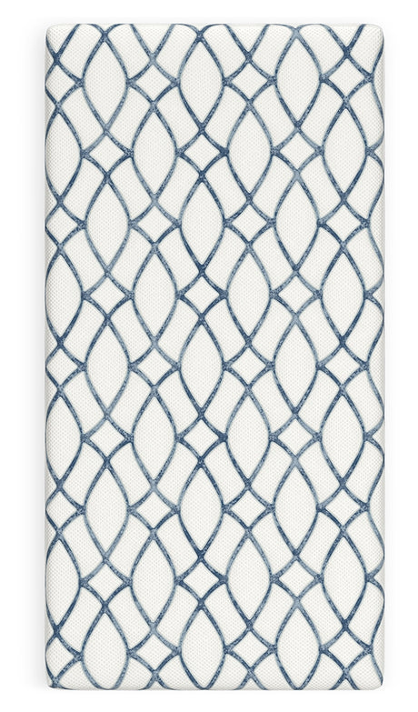 12 Inch Chime Elite 2.0 White/Blue Twin Mattress from Ashley - Luna Furniture