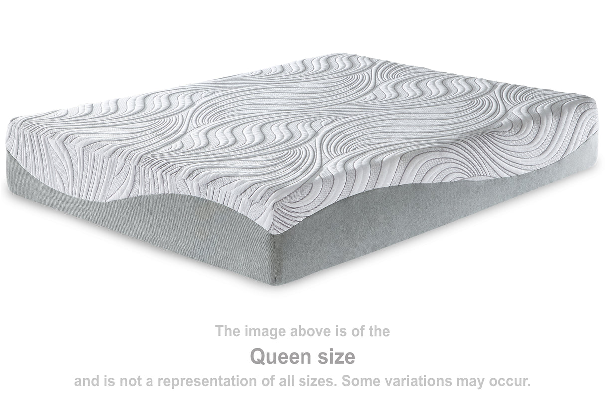 12 Inch Memory Foam White California King Mattress from Ashley Furniture - Luna Furniture