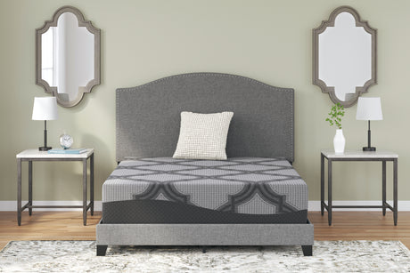 12 Inch Ashley Hybrid Gray California King Mattress - M62851 - Luna Furniture