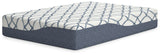 12 Inch Chime Elite 2.0 White/Blue Full Mattress from Ashley - Luna Furniture