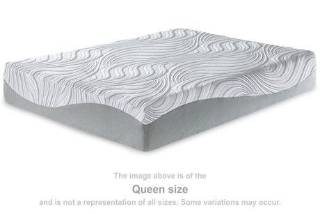12 Inch Memory Foam White California King Mattress - M59351 - Luna Furniture