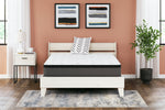 12 Inch Pocketed Hybrid White Queen Mattress - M59031X - Luna Furniture