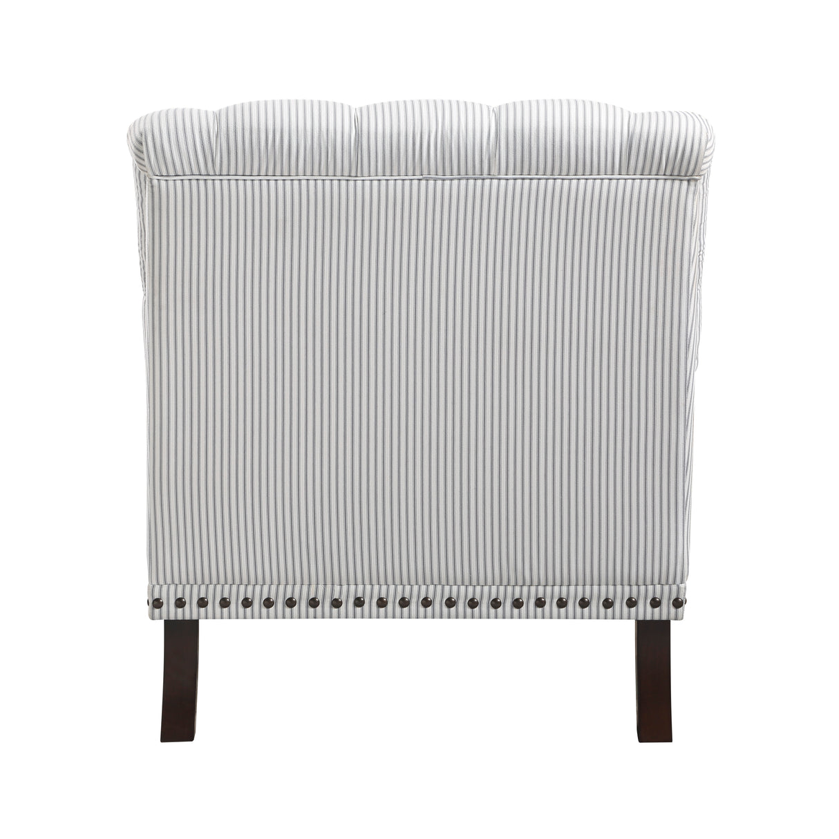 Holland Park Gray/White Accent Chair from Homelegance - Luna Furniture