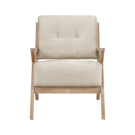 Ollen Sand Accent Chair from Homelegance - Luna Furniture