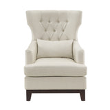 Adriano Beige Accent Chair from Homelegance - Luna Furniture