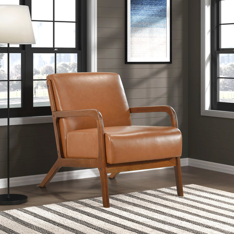 Gabe Brown Accent Chair from Homelegance - Luna Furniture