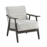 Greeley Pearl Velvet Accent Chair from Homelegance - Luna Furniture