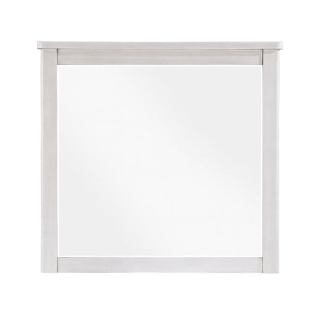Ambrose Antique White/Gray Mirror (Mirror Only) from Homelegance - Luna Furniture