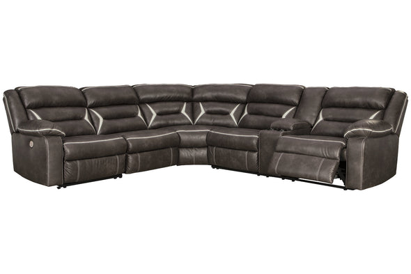 Kincord Midnight 4-Piece Power Reclining Sectional