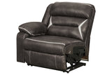 Kincord Midnight Left-Arm Facing Power Recliner from Ashley - Luna Furniture
