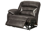 Kincord Midnight Left-Arm Facing Power Recliner from Ashley - Luna Furniture
