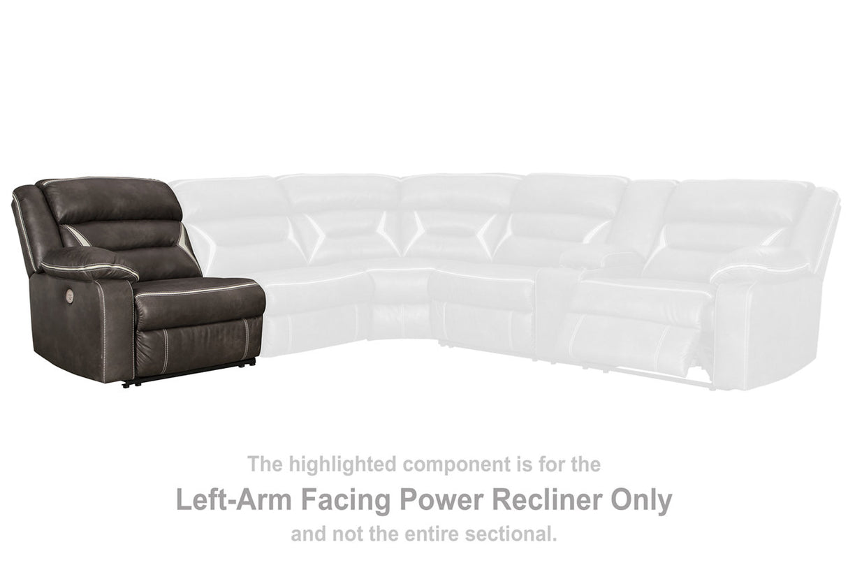 Kincord Midnight Left-Arm Facing Power Recliner from Ashley - Luna Furniture