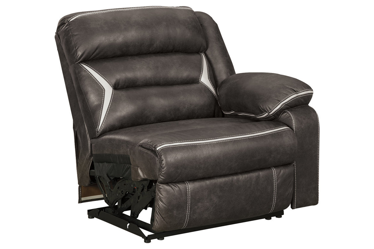 Kincord Midnight Right-Arm Facing Power Recliner from Ashley - Luna Furniture