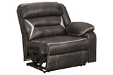 Kincord Midnight Right-Arm Facing Power Recliner from Ashley - Luna Furniture