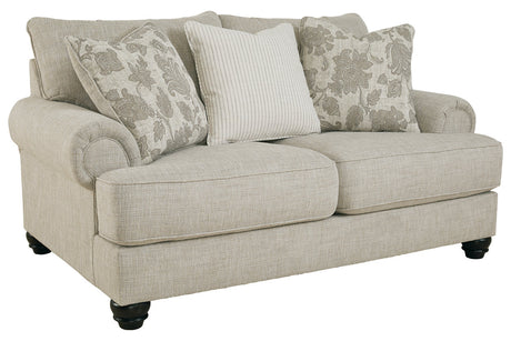 Asanti Fog Loveseat from Ashley - Luna Furniture