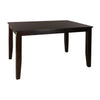 Crown Point Dark Brown Extendable Counter Height Table