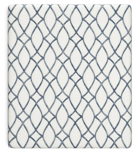 14 Inch Chime Elite 2.0 White/Blue California King Mattress from Ashley - Luna Furniture