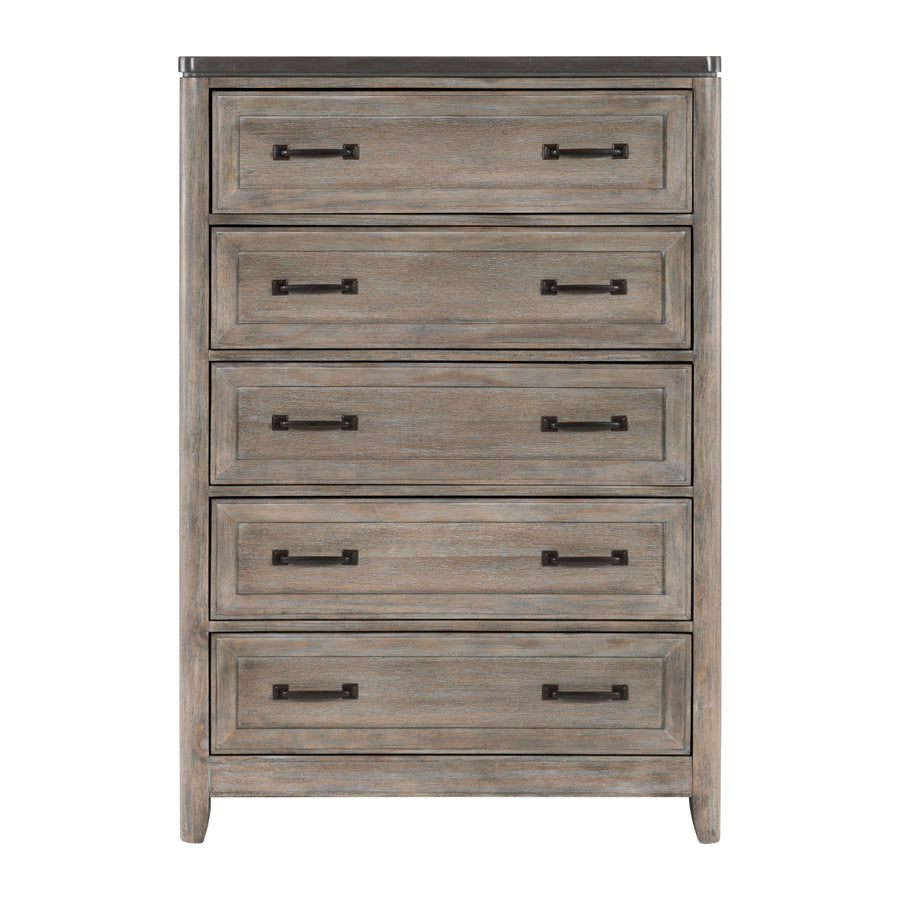 Newell Light Brown Chest from Homelegance - Luna Furniture