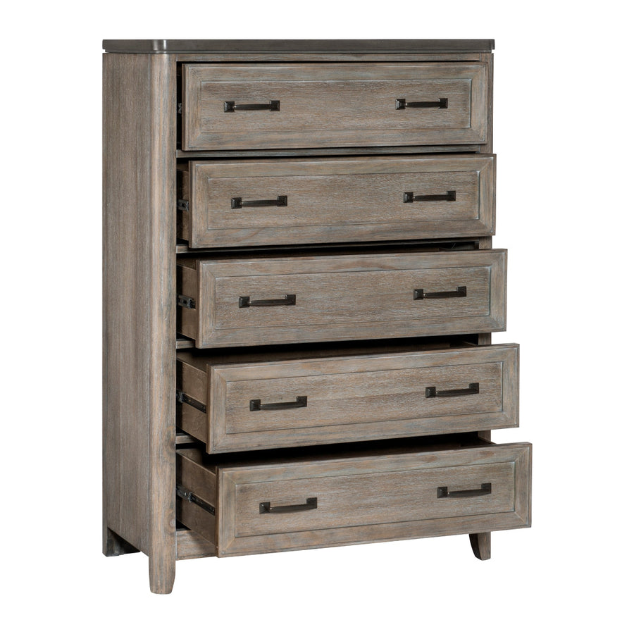 Newell Light Brown Chest from Homelegance - Luna Furniture