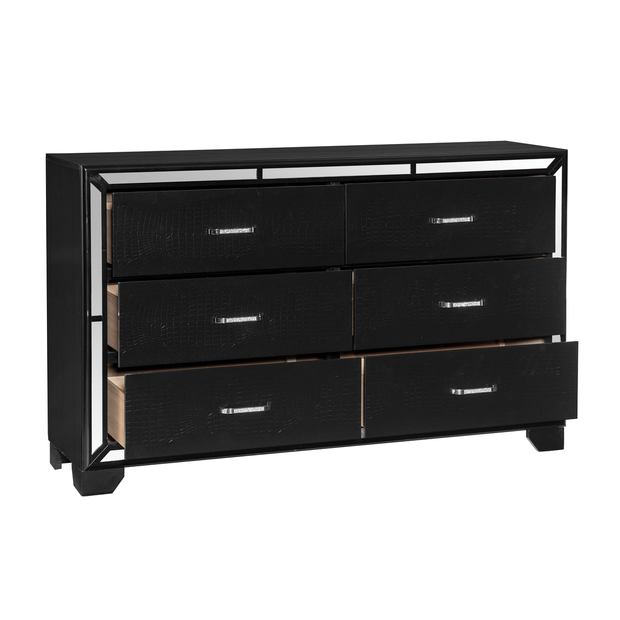 Aveline Black Dresser from Homelegance - Luna Furniture