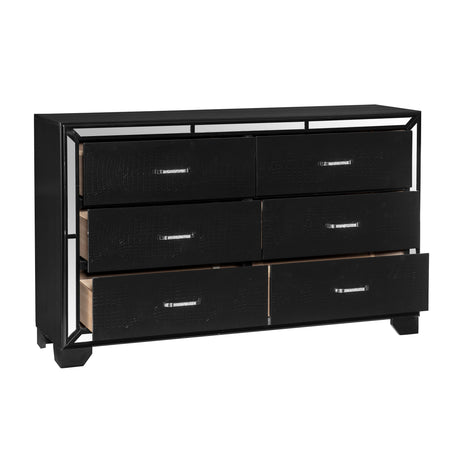 Aveline Black Dresser from Homelegance - Luna Furniture