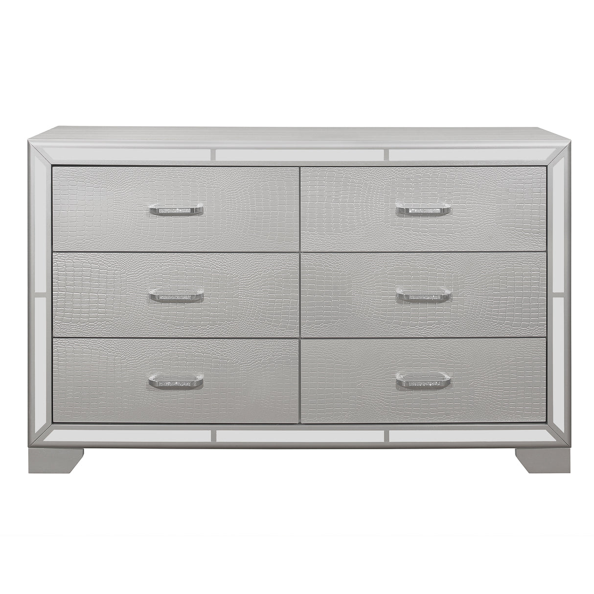 Aveline Silver Dresser - Luna Furniture