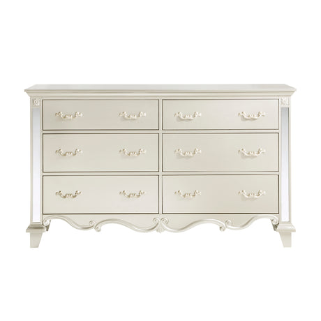 Ever Champagne Mirrored Dresser from Homelegance - Luna Furniture
