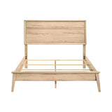 Marrin Natural Oak Queen Panel Bed from Homelegance - Luna Furniture