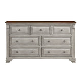Marquette Gray/Brown Dresser from Homelegance - Luna Furniture