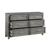 Garretson Gray Storage Platform Bedroom Set from Homelegance - Luna Furniture