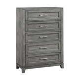 Garretson Gray Storage Platform Youth Bedroom Set from Homelegance - Luna Furniture