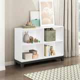 Garretson White Bookcase from Homelegance - Luna Furniture