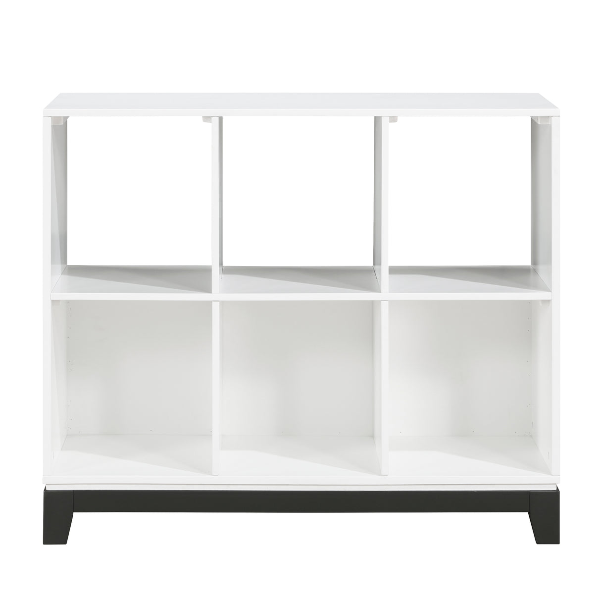 Garretson White Bookcase from Homelegance - Luna Furniture